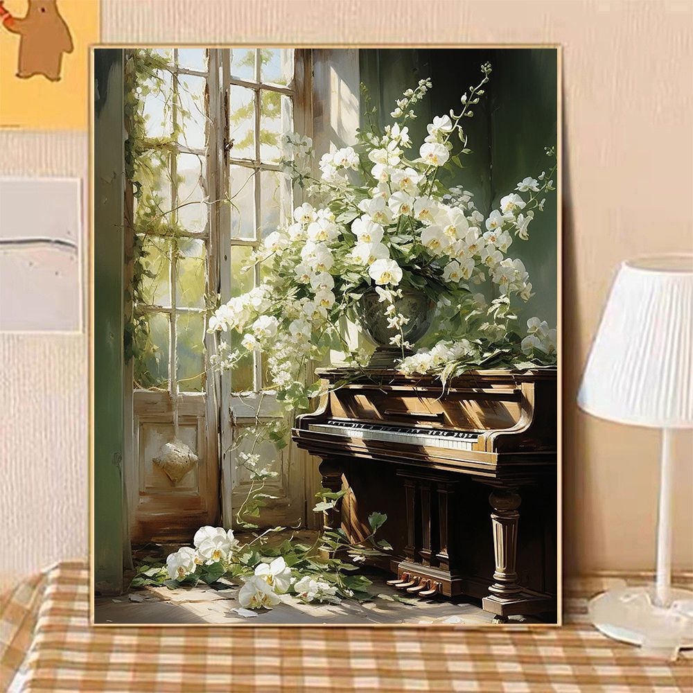 Artistic Floral Still Life Canvas Art Kalsten
