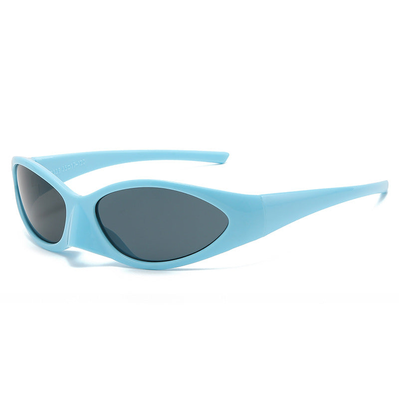 Women's Sporty Sunglasses with Aerodynamic Design Kalsten