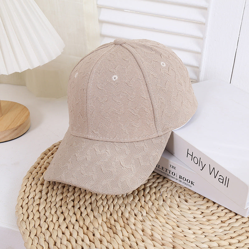 Women's Textured Fashion Baseball Cap Kalsten