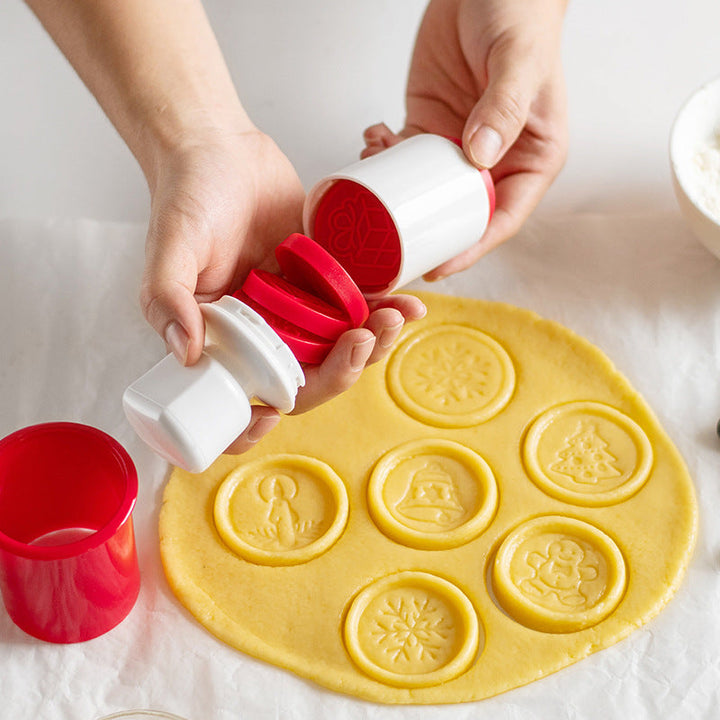 Funnier silicone cookie stamp with animal motifs Kalsten