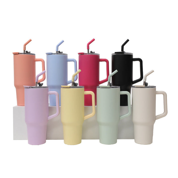 Women's Reusable Drinking Cups with Integrated Straw Kalsten