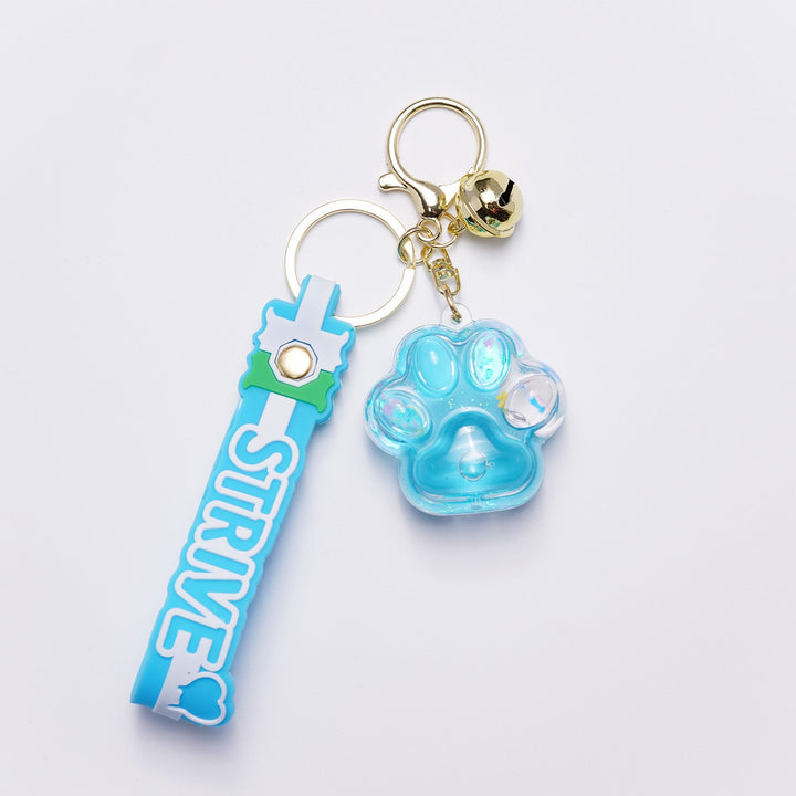 Unisex keychain with glittering design Kalsten
