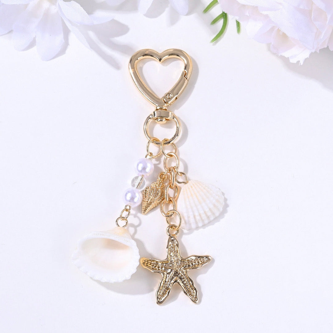 Keychain with Maritime Star Motif Kalsten