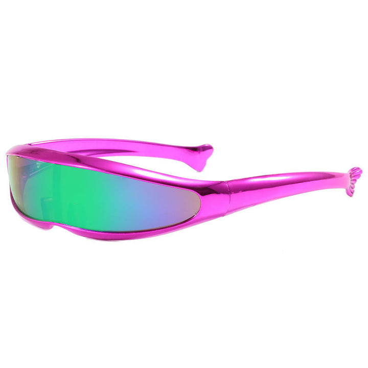 Women Sporty Sunglasses with Ergonomic Design and Mirrored Lenses Kalsten