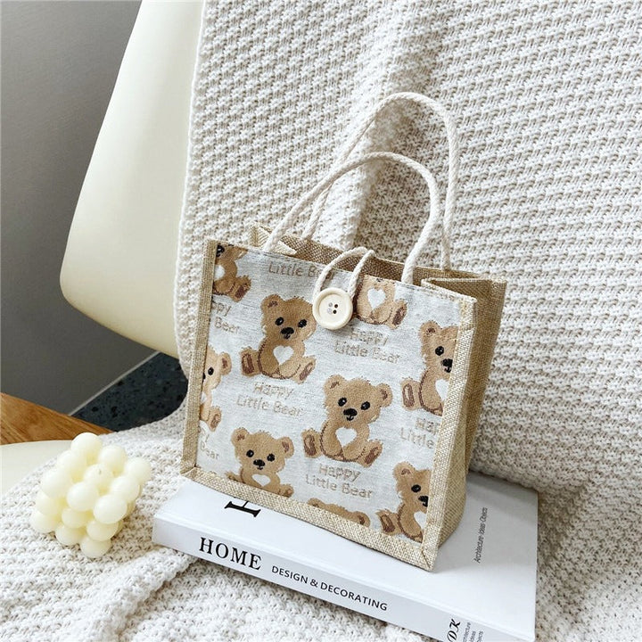 Shoulder bag with sweet bear motif Kalsten
