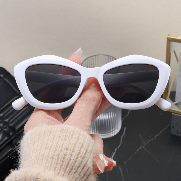 Ladies Cat-Eye Sunglasses with Stylish Leopard Pattern Kalsten