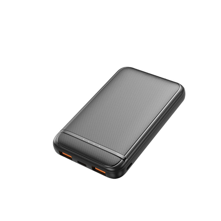 Portable power bank with elegant texture and digital charging indicator Kalsten