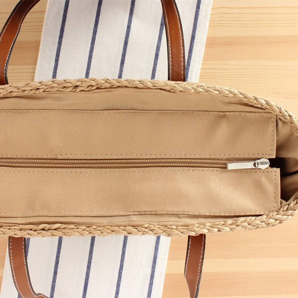 Handbag with Braided Design Kalsten