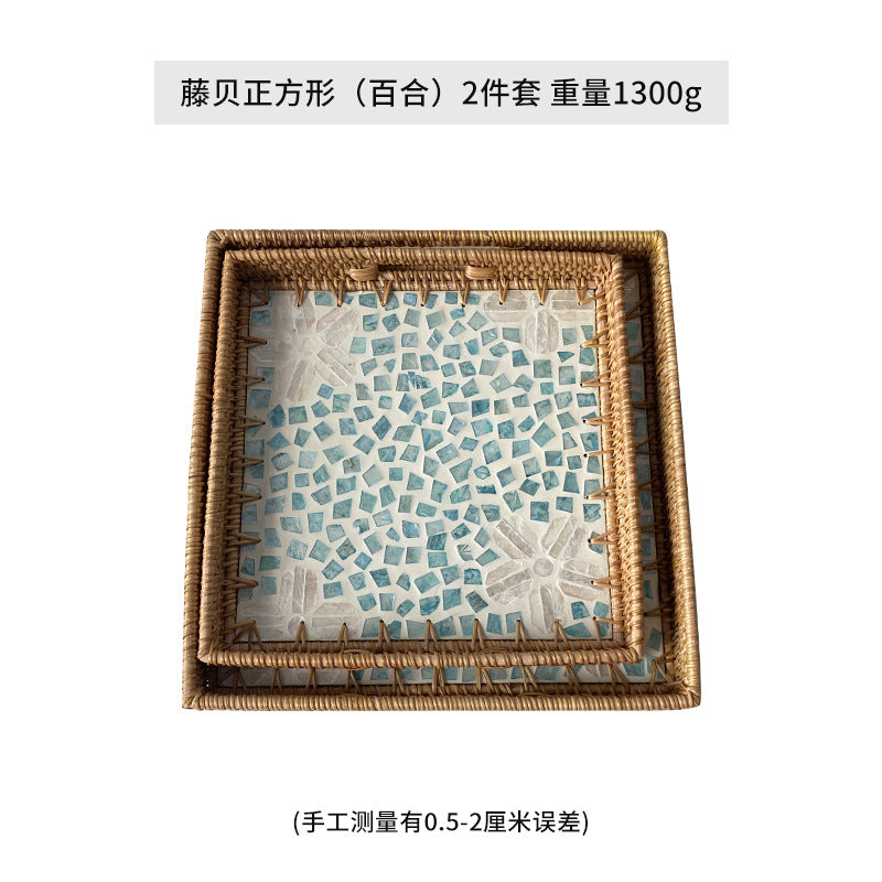 Women's decorative mosaic serving platter set Kalsten