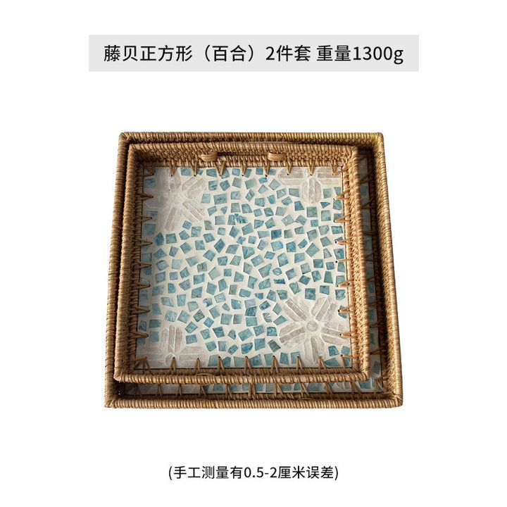 Women's decorative mosaic serving platter set Kalsten