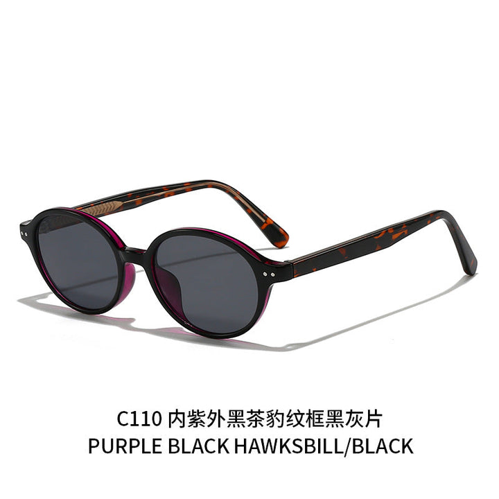Women's round sunglasses with modern, stylish frame Kalsten