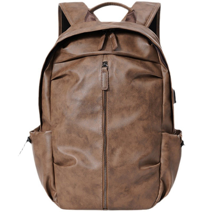 Elegant Backpack Made of Durable Faux Leather with Multifunctional Compartments Kalsten