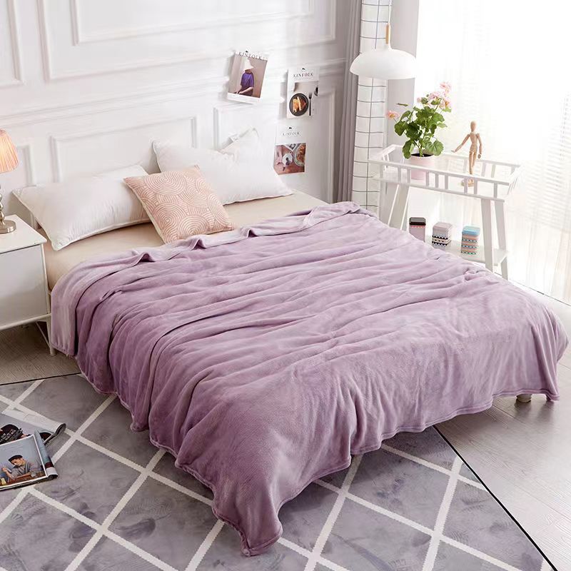Women Cozy Fleece Blanket with Stars and Moons Kalsten