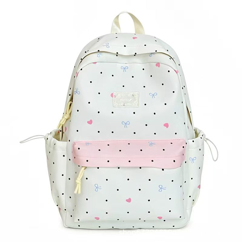 Decorative Polka Dot Backpack Kalsten