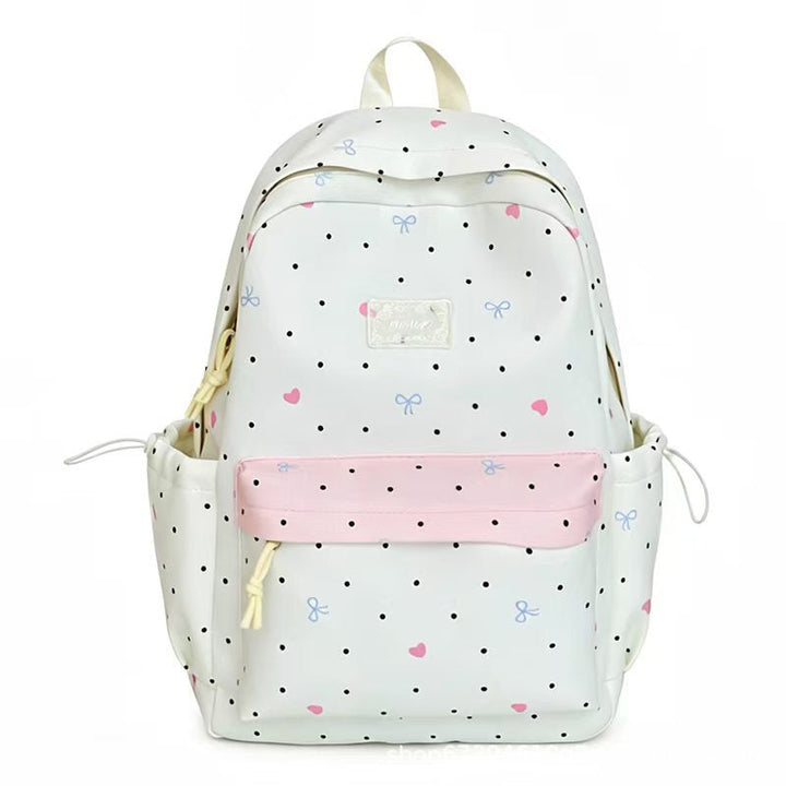 Decorative Polka Dot Backpack Kalsten