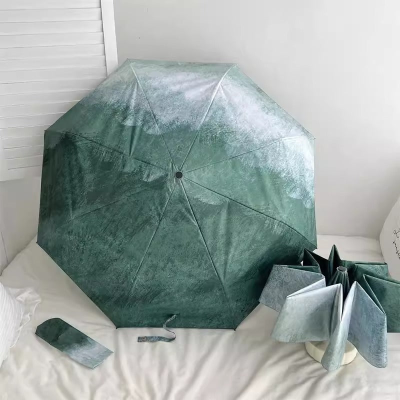 Women's Automatic Folding Umbrella with Elegant Structure Design Kalsten