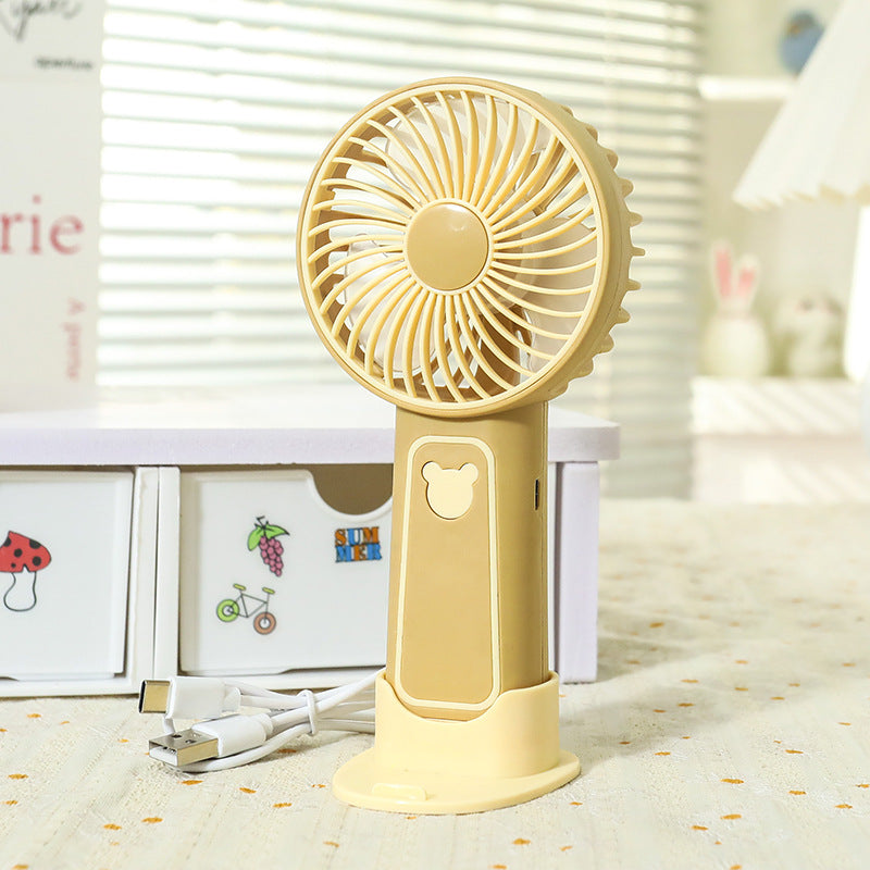 Women's Portable Mini Fan with Flexible Mount and USB Connection Kalsten