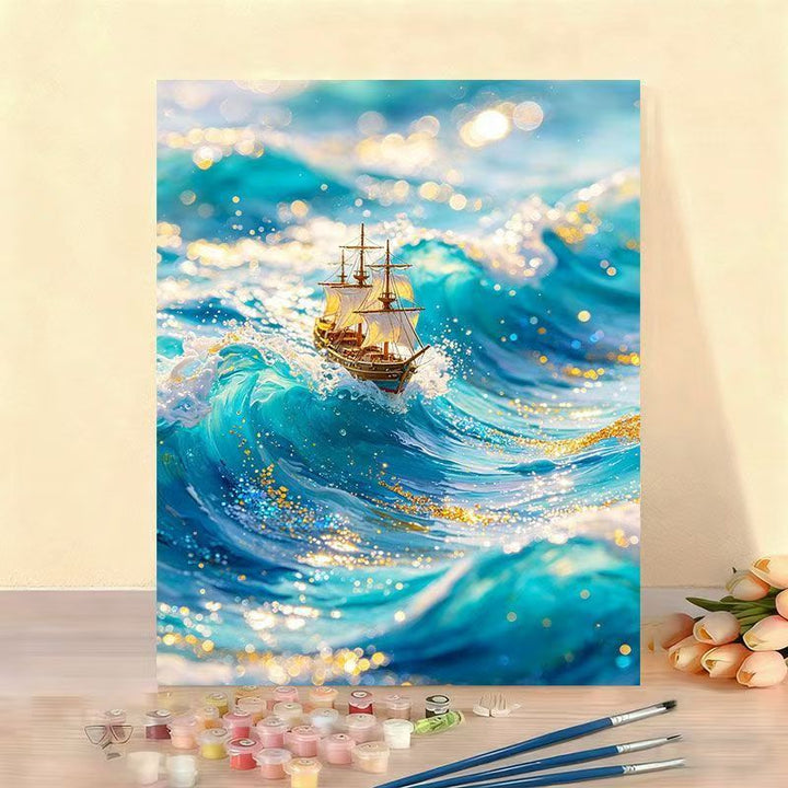 DIY Ocean Wave Painting Kit Kalsten