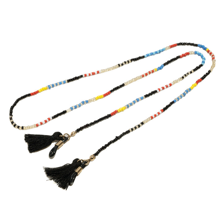 Beaded Eyewear Chain with Tassels Kalsten