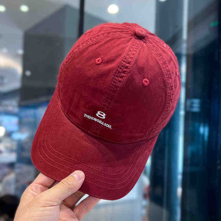 Men's Distressed Cotton Baseball Cap Kalsten