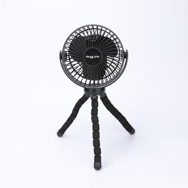 Unisex flexible mini fan with foldable holder Kalsten