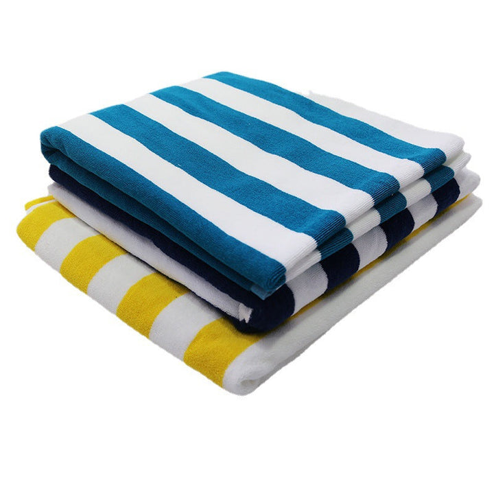 Beach towel in elegant striped pattern Kalsten