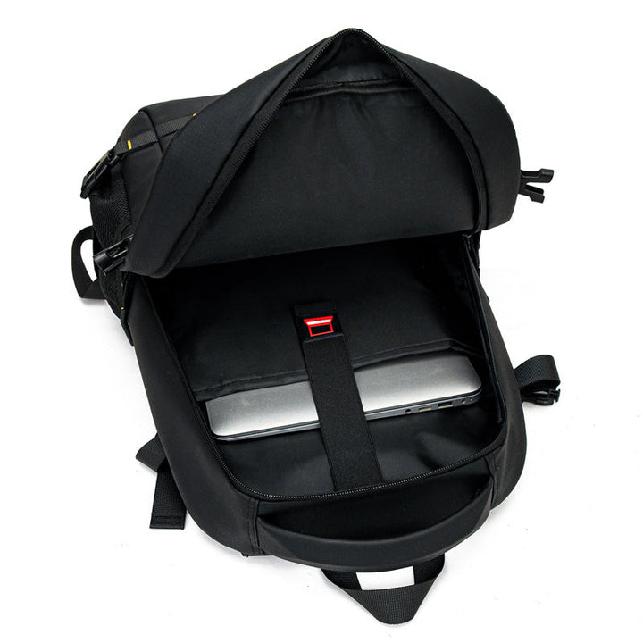Modern backpack with multidimensional compartments and breathable back Kalsten