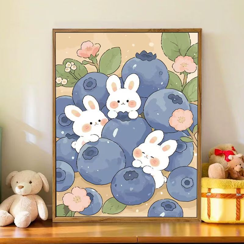 Playful Bunny-Themed Wall Art Kalsten