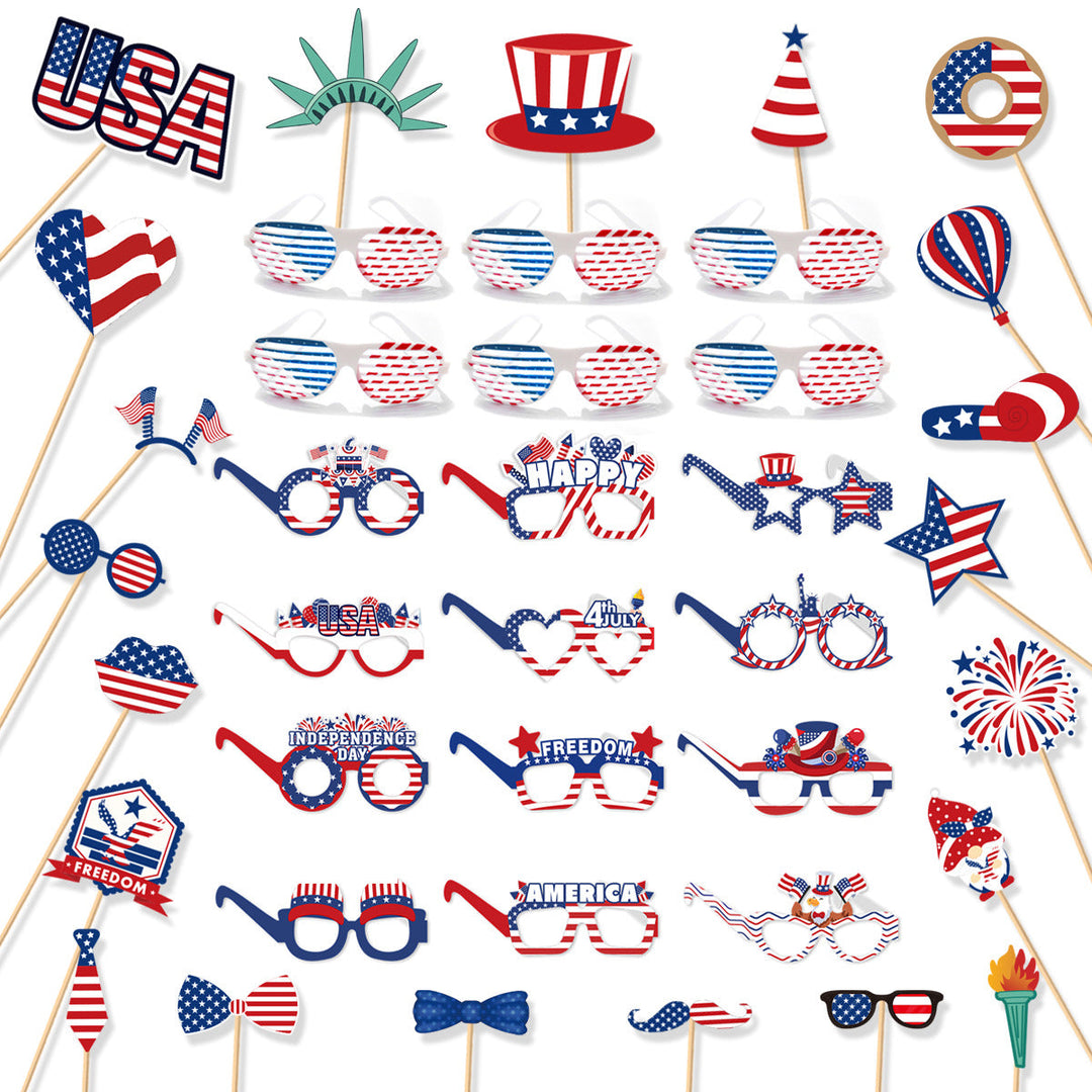 Ladies creative photo glasses collection for patriotic holidays Kalsten