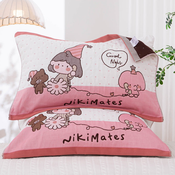 Women Decorative Pillow with Cheerful Design Kalsten