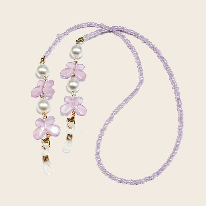 Decorative Floral Eyewear Chain Kalsten