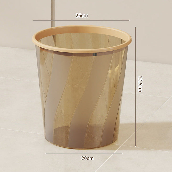 Women Plastic Trash Can with Modern Design Kalsten