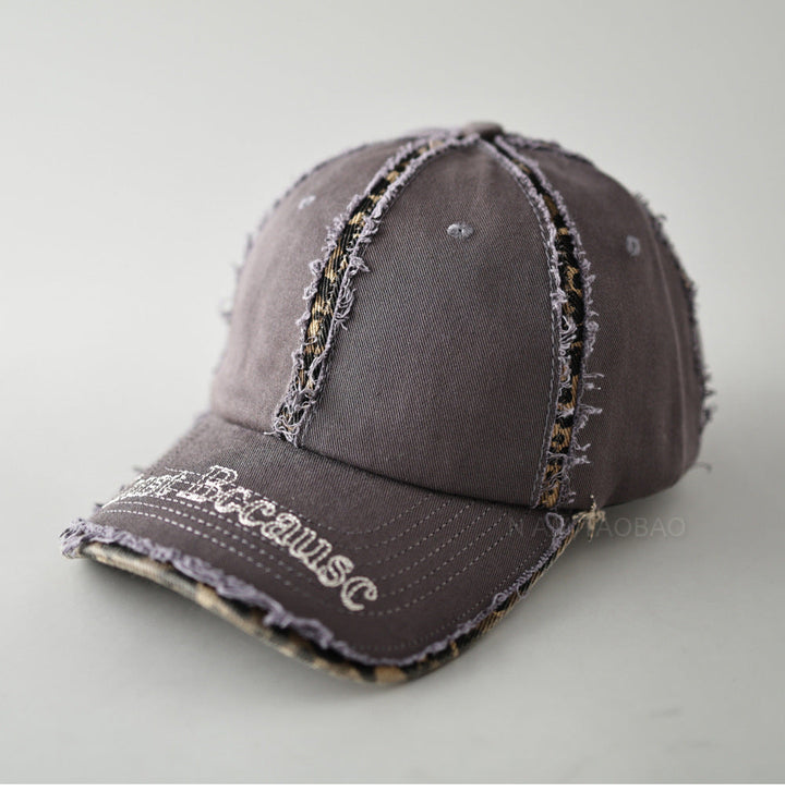 Men's Distressed Vintage-Inspired Baseball Cap Kalsten