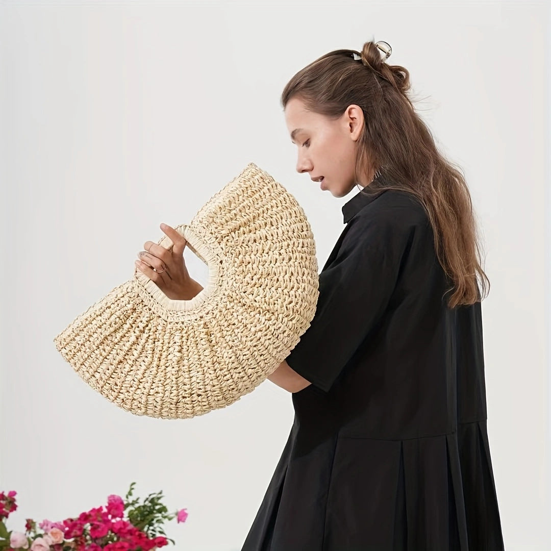 Handcrafted Macrame Bag with Structured Design Kalsten