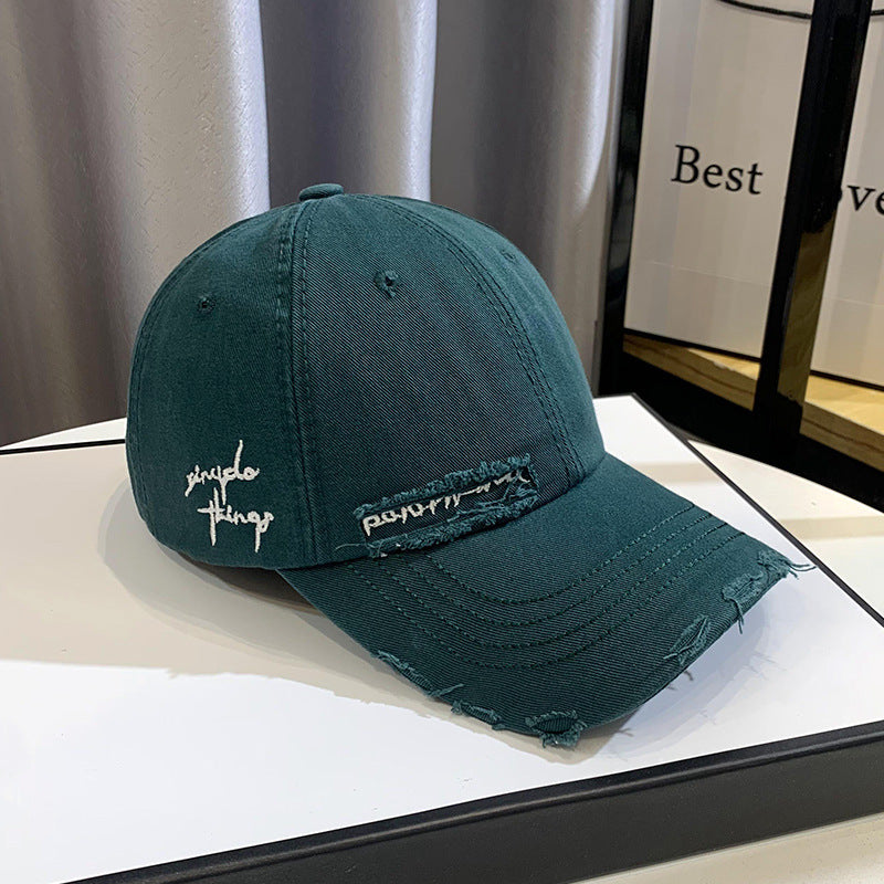 Unisex Distressed Graphic Baseball Hat Kalsten