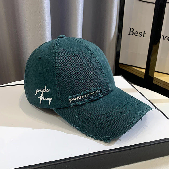 Unisex Distressed Graphic Baseball Hat Kalsten