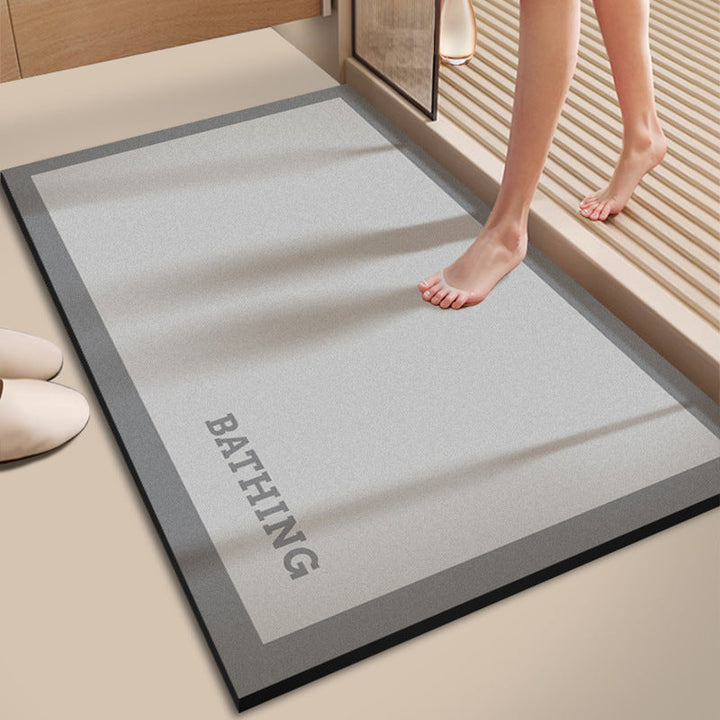 Absorbent Bathroom Floor Mat Kalsten