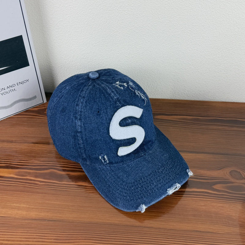Women's Distressed Graphic Logo Baseball Cap Kalsten