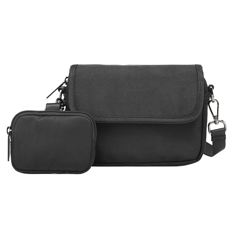 Dual-Compartment Utility Messenger Bag Kalsten
