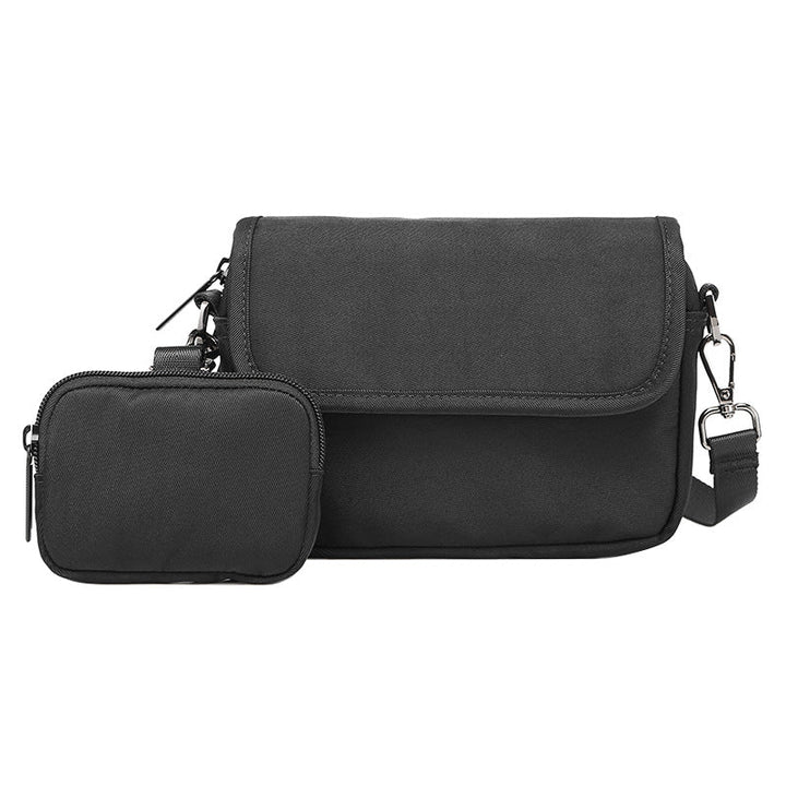 Dual-Compartment Utility Messenger Bag Kalsten