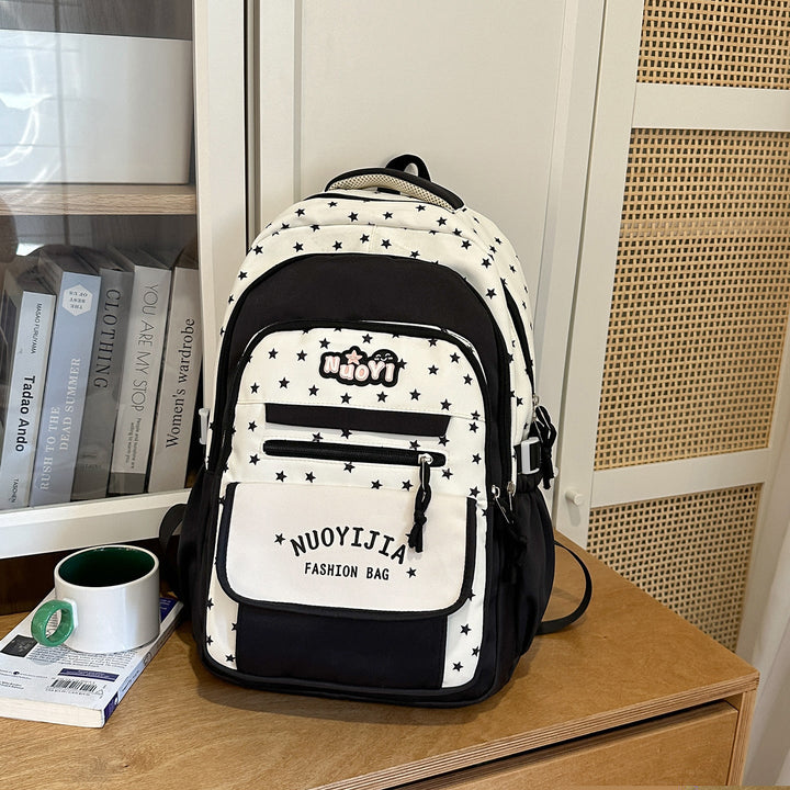 Large Capacity Multi-Pocket Fashion School Backpack