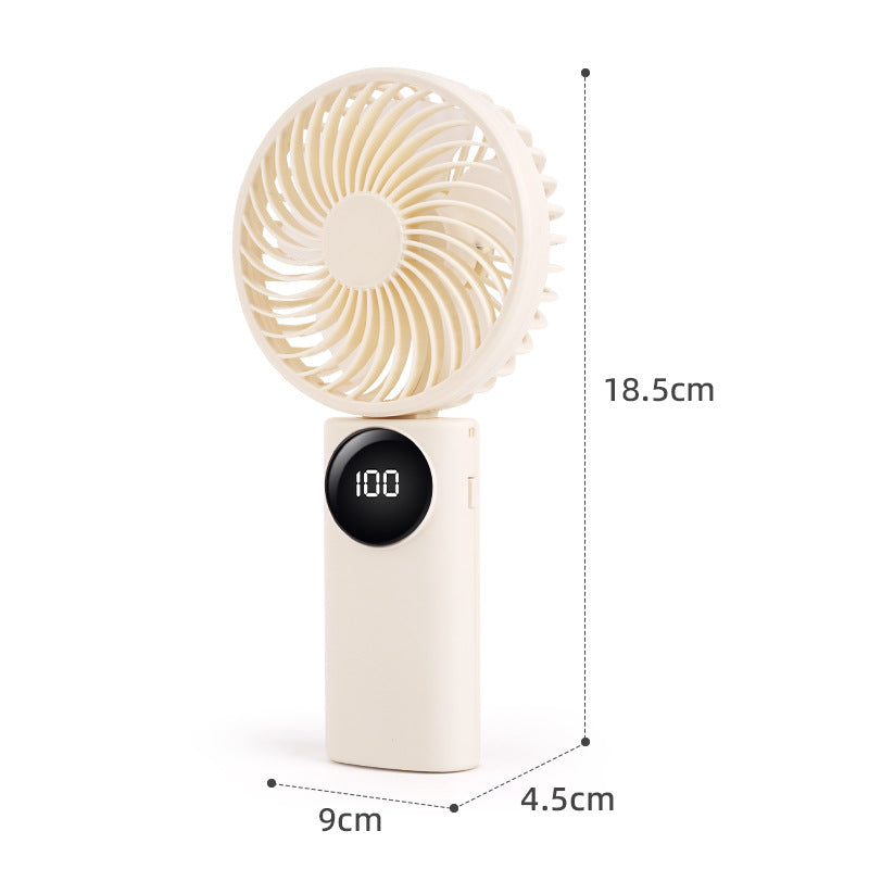 Women portable mini air fan with digital control Kalsten