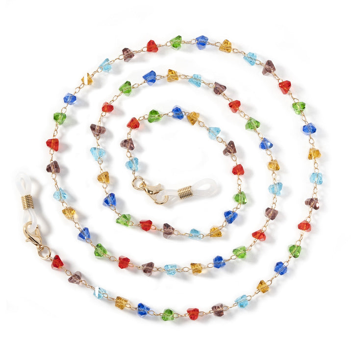 Chic Geometric Beaded Eyewear Holder kalsten