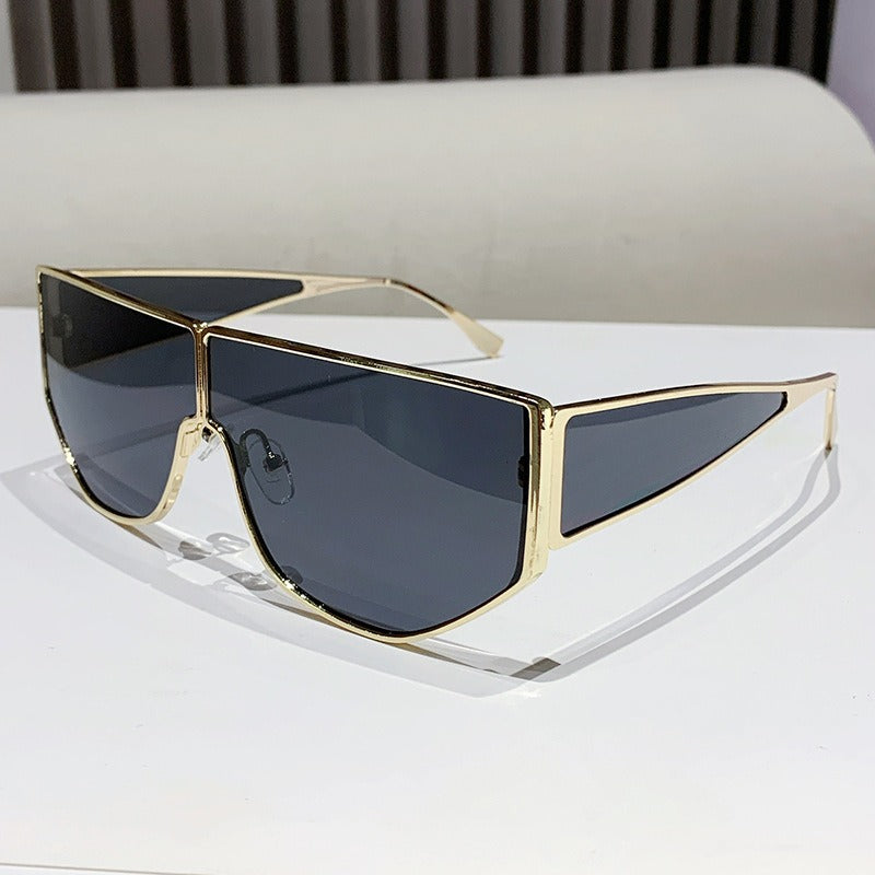 Men's Bold Statement Shield Sunglasses Kalsten