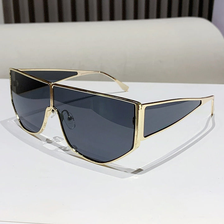 Men's Bold Statement Shield Sunglasses Kalsten