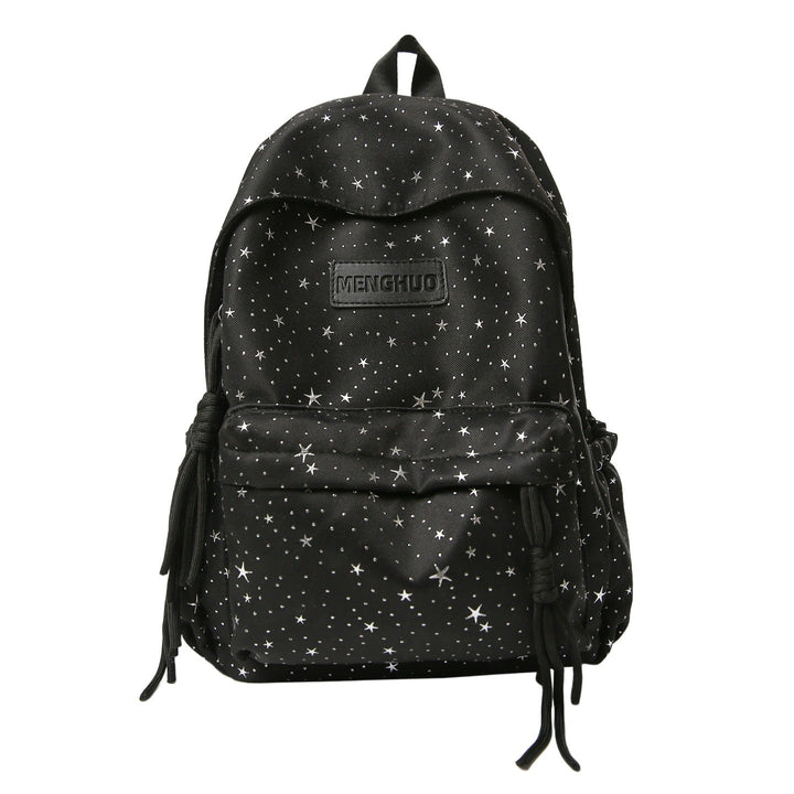 Star-Print Casual School Backpack Kalsten