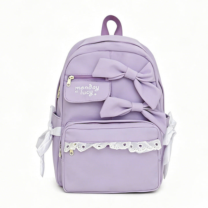 Cute Bow-Detail Backpack Kalsten