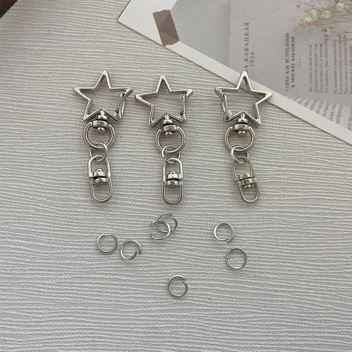 Star-Shaped Keychain Clip Kalsten