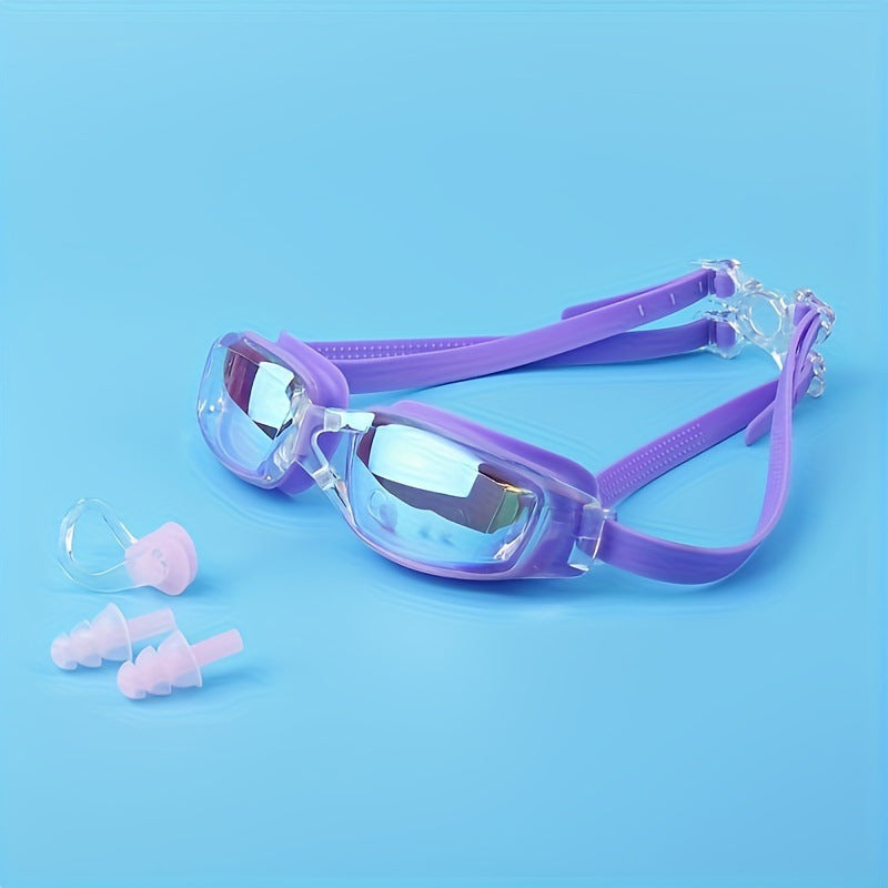 Swimming goggles with ergonomic design and adjustable head strap Kalsten