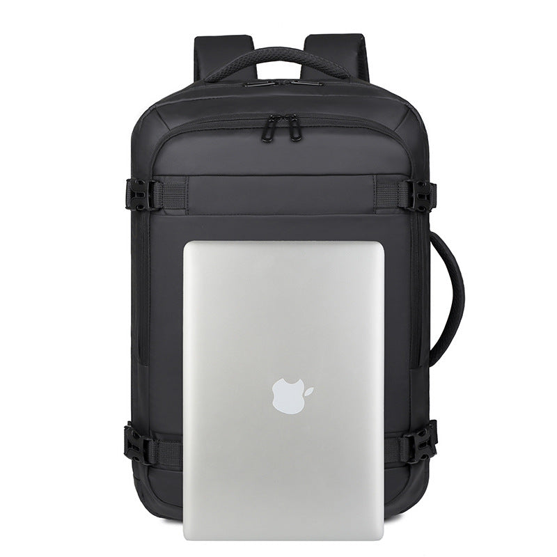 Multifunctional backpack with expandable storage and ergonomic shoulder straps Kalsten